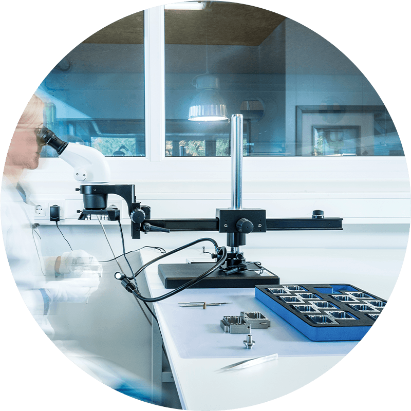 HSieben Maschinentechnik Langkampfen - Human Perception Automized Perfection - spanabhebende Bearbeitung, CNC, Fräsen, Automatisation, Aktuelles, Investitionen, Stereoinspektionsmikroskop, Leica S6E