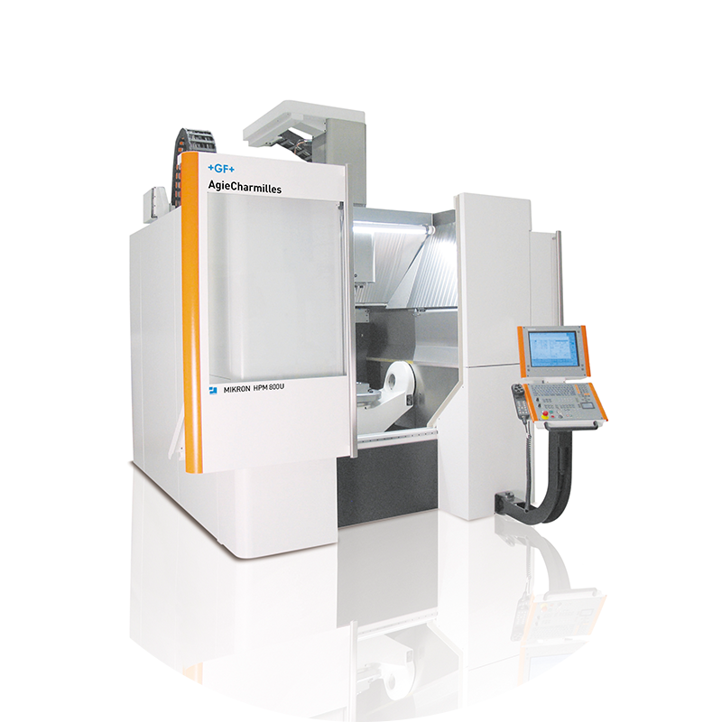 HSieben Maschinentechnik Langkampfen - Human Perception Automized Perfection - spanabhebende Bearbeitung, CNC, Fräsen, Automatisation, Aktuelles, Investitionen, Bearbeitunszentrum, GF Machining Solutions - Typ MIKRON HPM800U