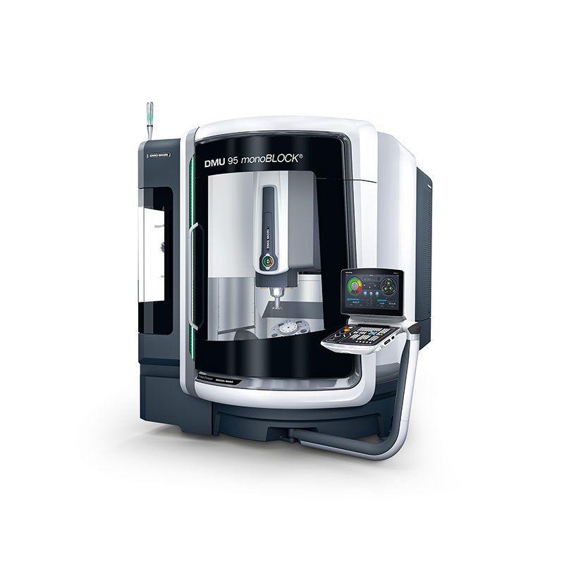 HSieben Maschinentechnik Langkampfen - Human Perception Automized Perfection - spanabhebende Bearbeitung, CNC, Fräsen, Automatisation, Aktuelles, Investitionen, 5-Achs CNC Fräszentrum, DMG –Typ DMU95 Monoblock